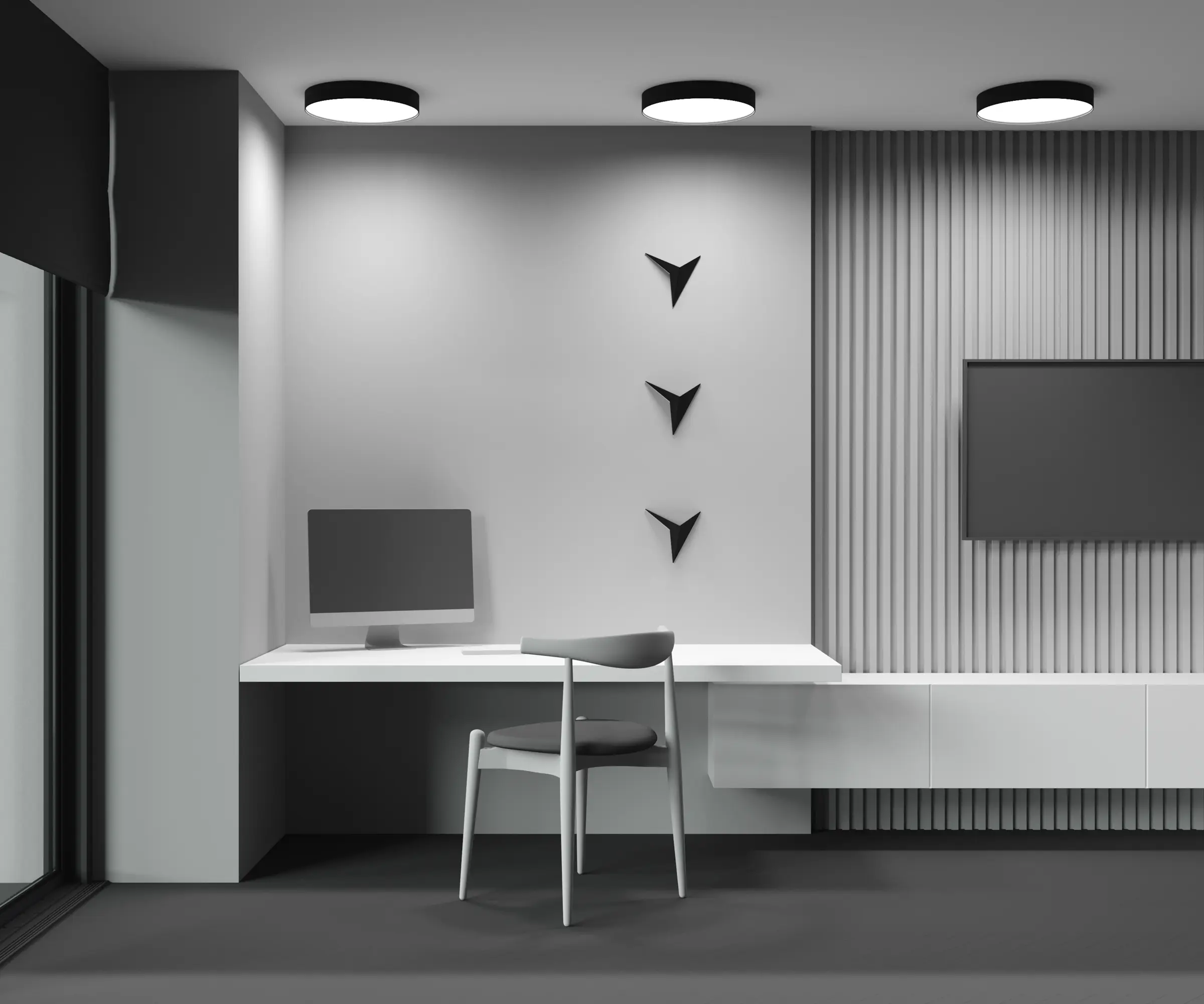 Потолочный светильник Technical C032CL-45W2.7K-RD-B