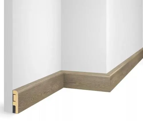 Плинтус МДФ Cosca Nanoflex  EP02 Дуб корсика 60х16х2400 мм из экополимера