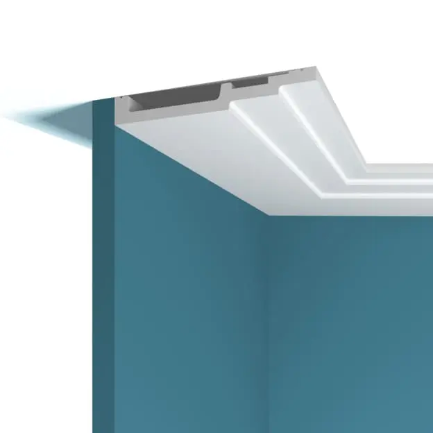 Плинтус из дюрополимера в интерьере