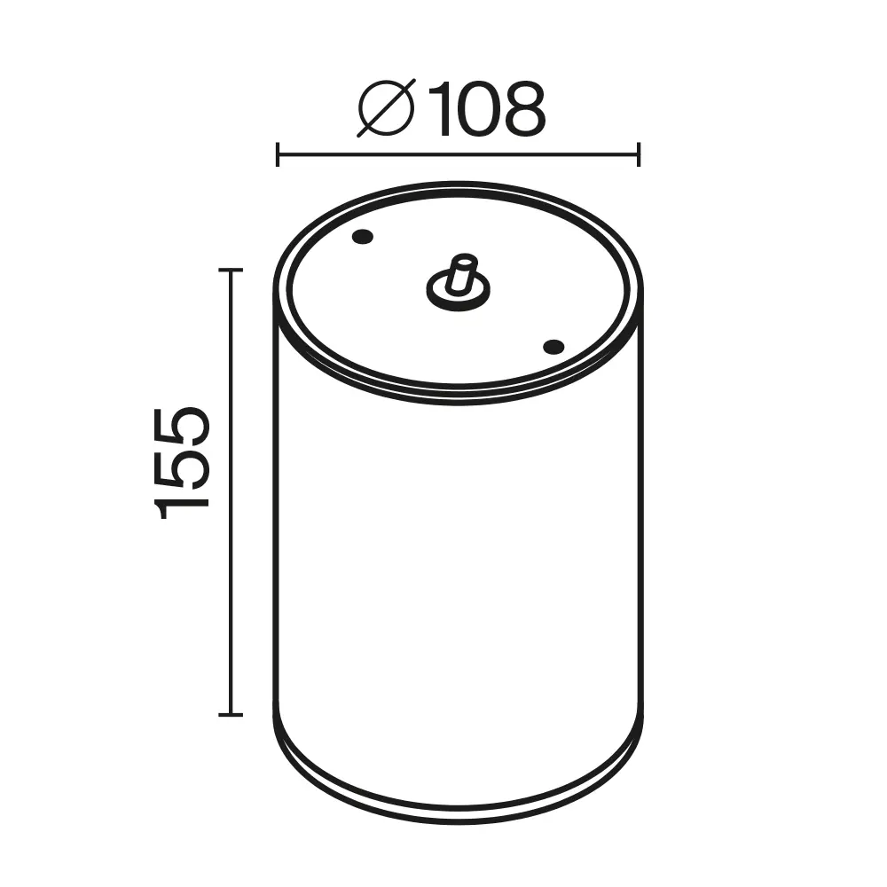 Потолочный светильник Outdoor O306CL-L12GF