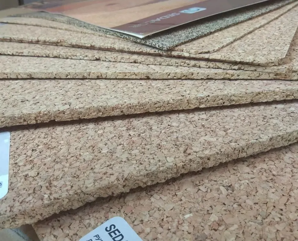 Пробковая подложка и листы технической пробки в наличии в Санкт-Петербурге