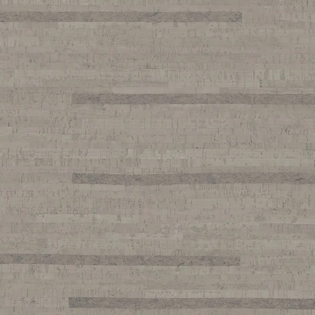 Пробковый пол клеевой Wicanders Linn Cement 4 мм c фаской в интерьере