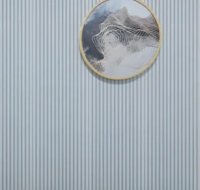 Декоративная панель из фитополимера HIWOOD LV137 NP в интерьере