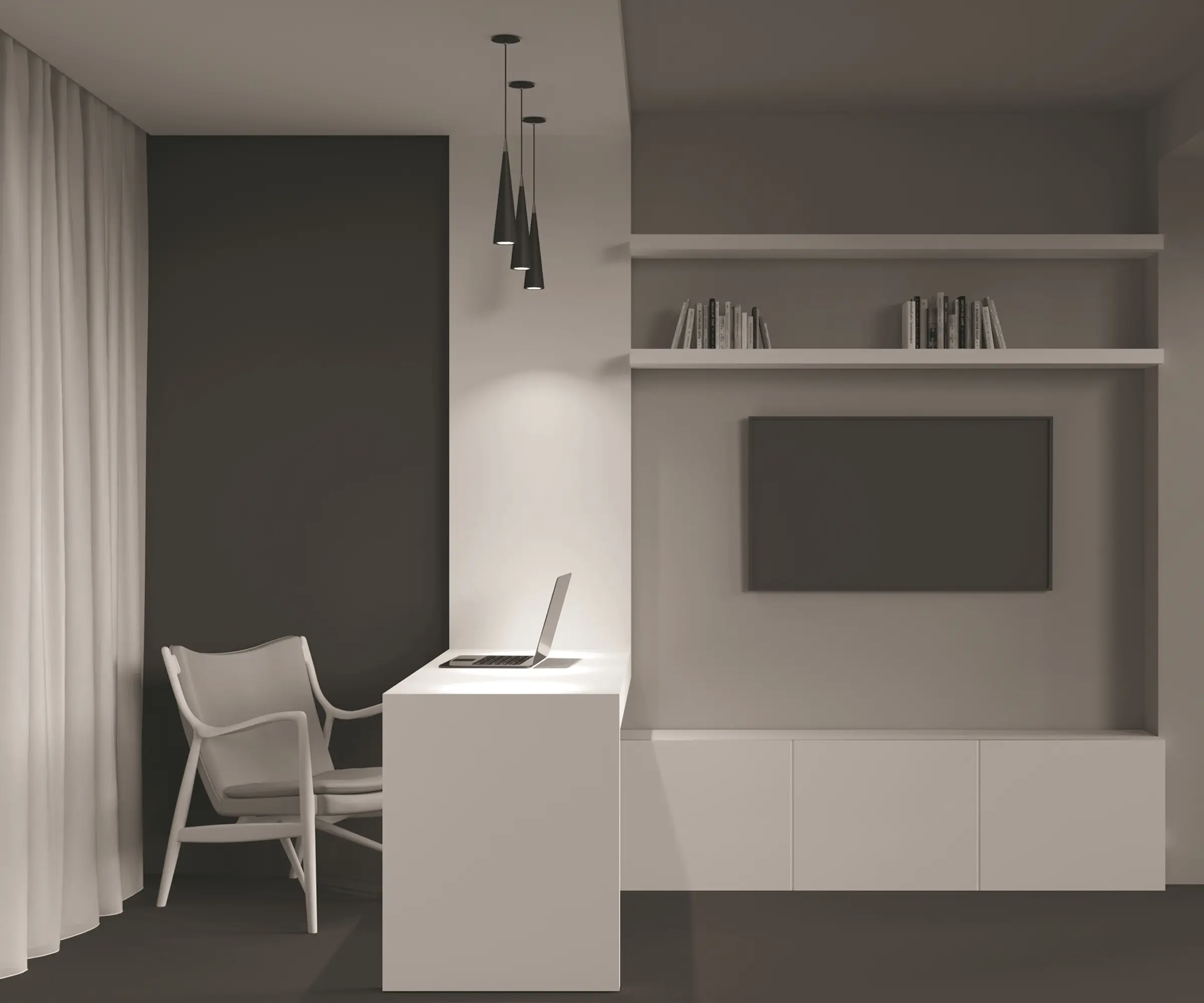 Подвесной светильник Technical P318PL-01B