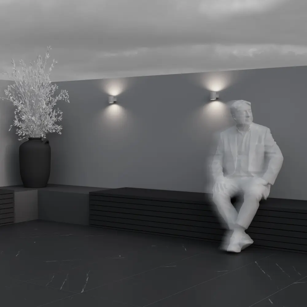 Настенный светильник (бра) Outdoor O490WL-L6W3K