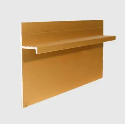 Теневой профиль золото 5957 100,8х15х2000 мм алюминий