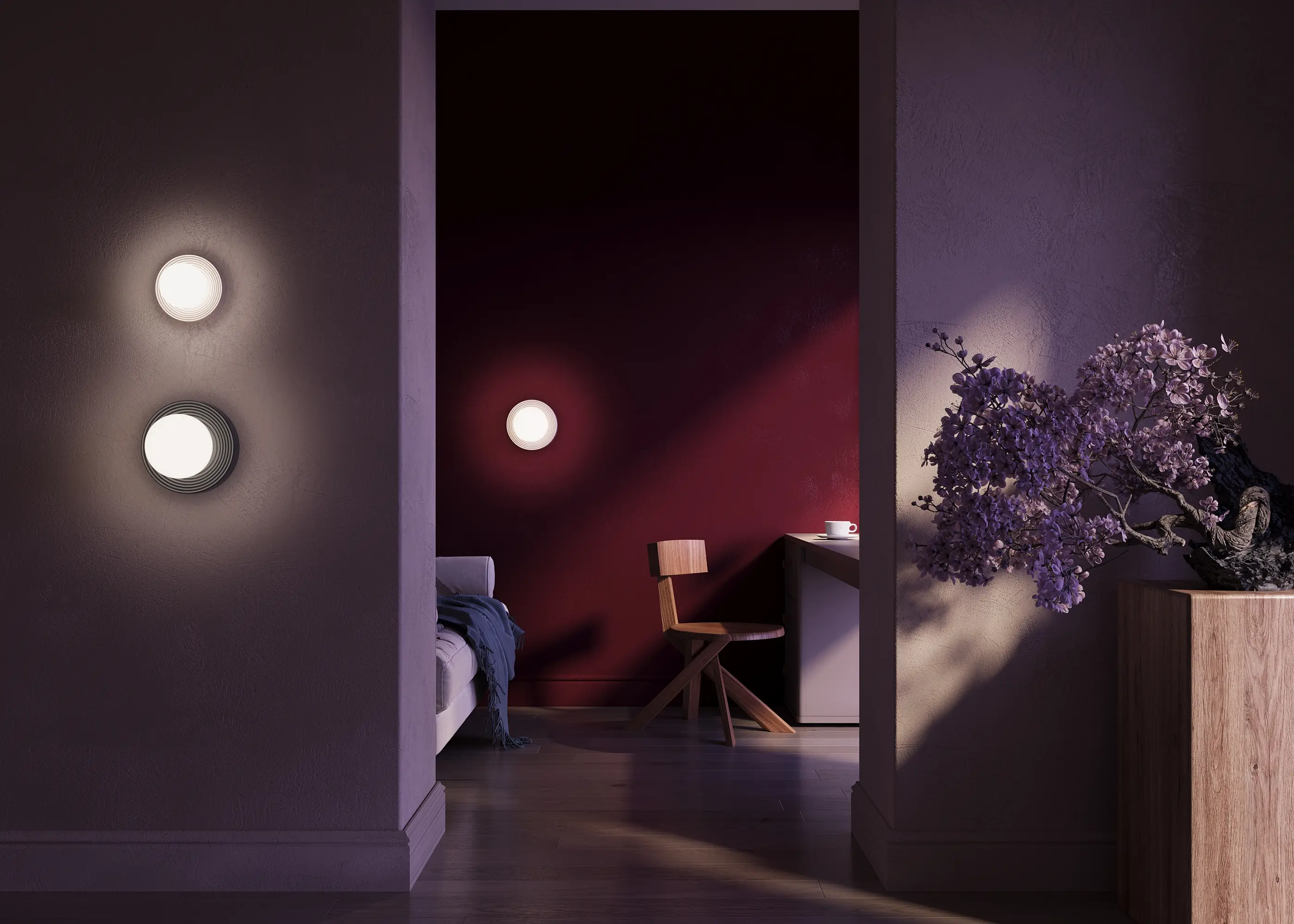 Настенный светильник (бра) Maytoni MOD403WL-01GR