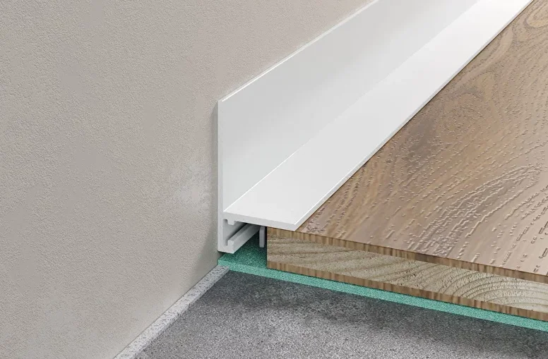 Микроплинтус micro L Laconistiq Белый матовый