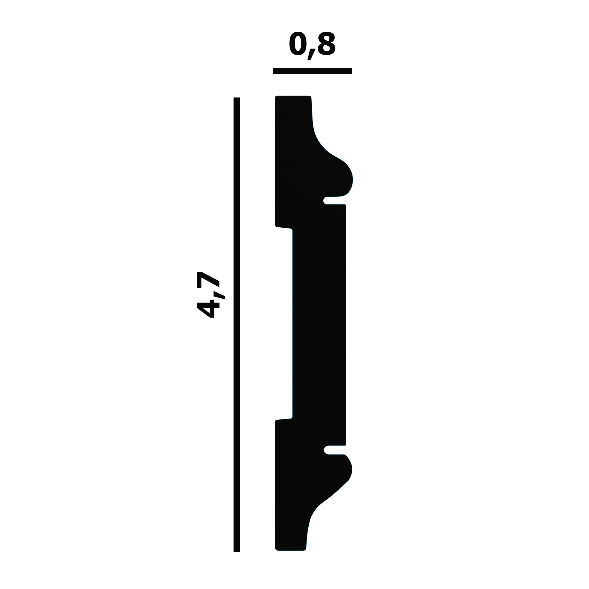 Молдинг P32 Перфект Плюс лепнина