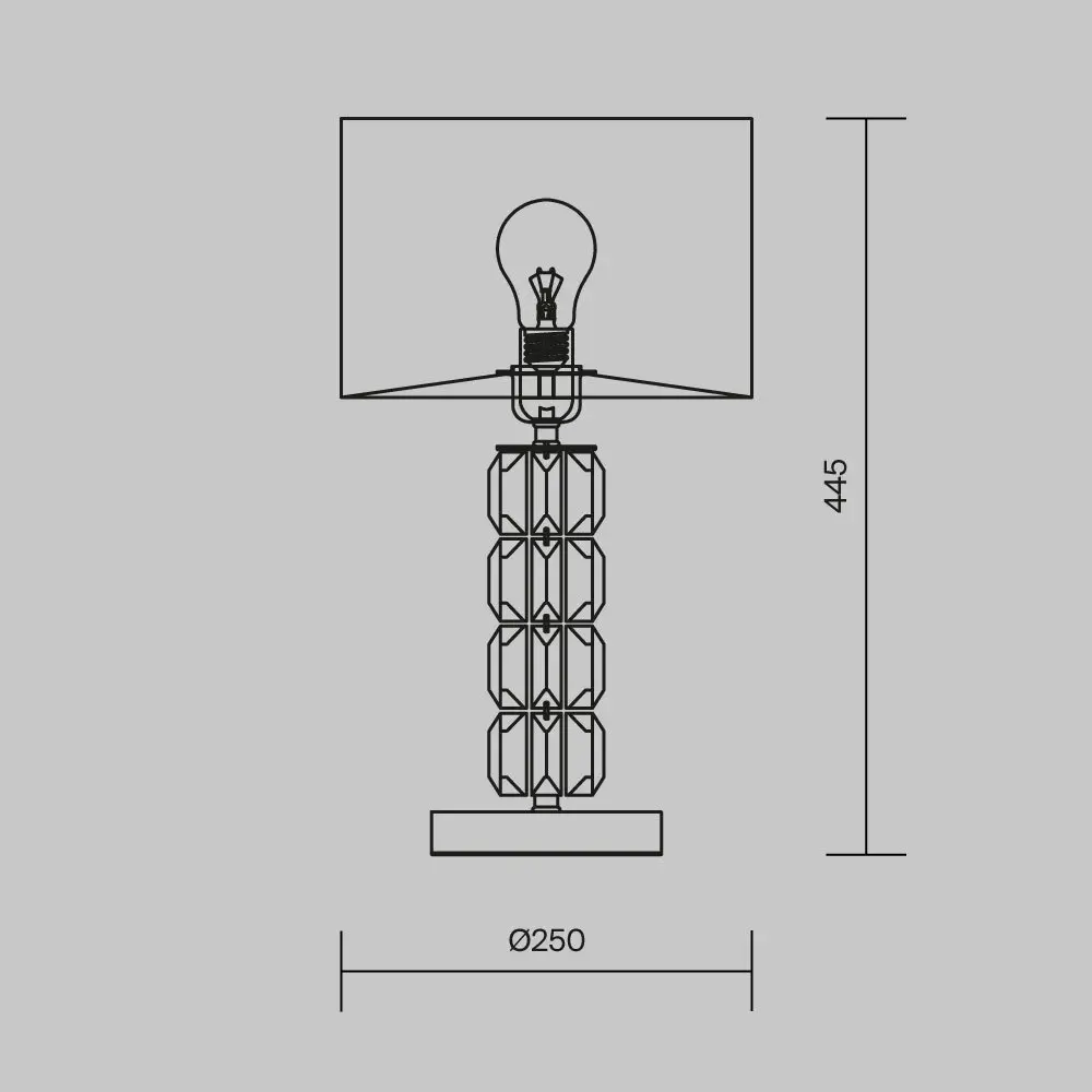 Настольный светильник Maytoni DIA008TL-01CH