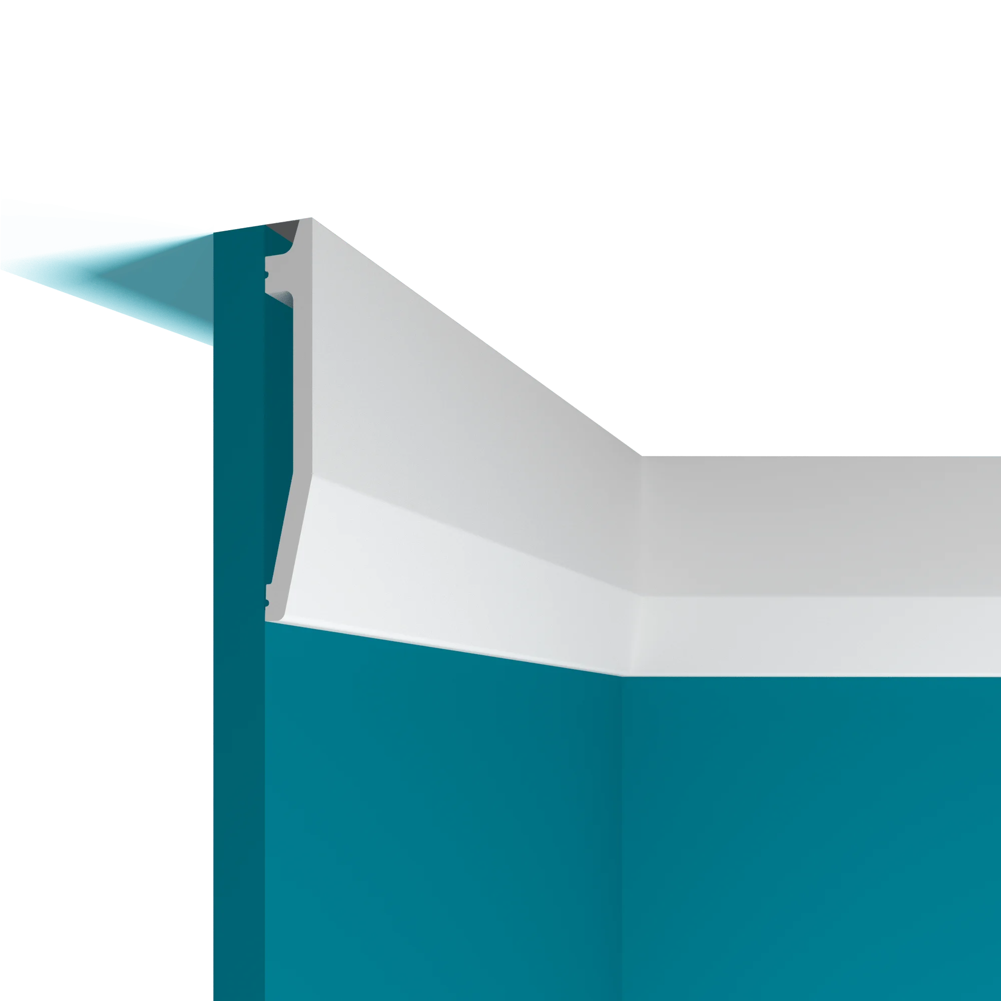 Плинтус из дюрополимера в интерьере