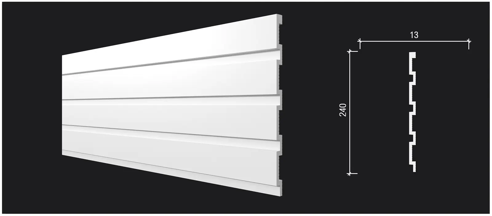 3D стеновая панель Decor Dizayn DD914 3 м в интерьере