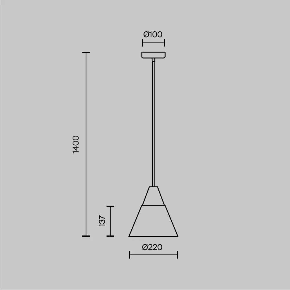 Подвесной светильник Maytoni P359-PL-01-W