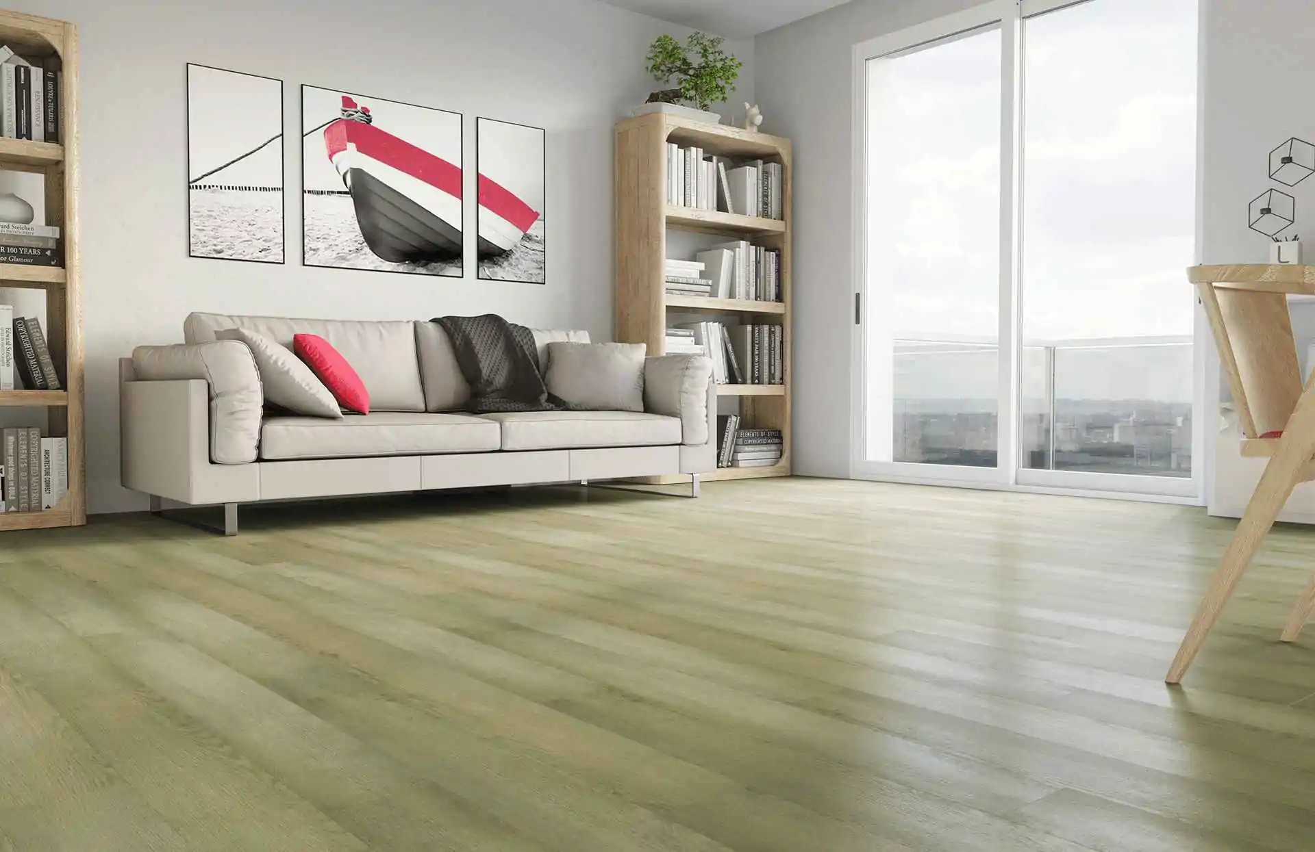 Кварцевый ламинат Home Expert Natural 62W930 Дуб Канадский лес градиент купить