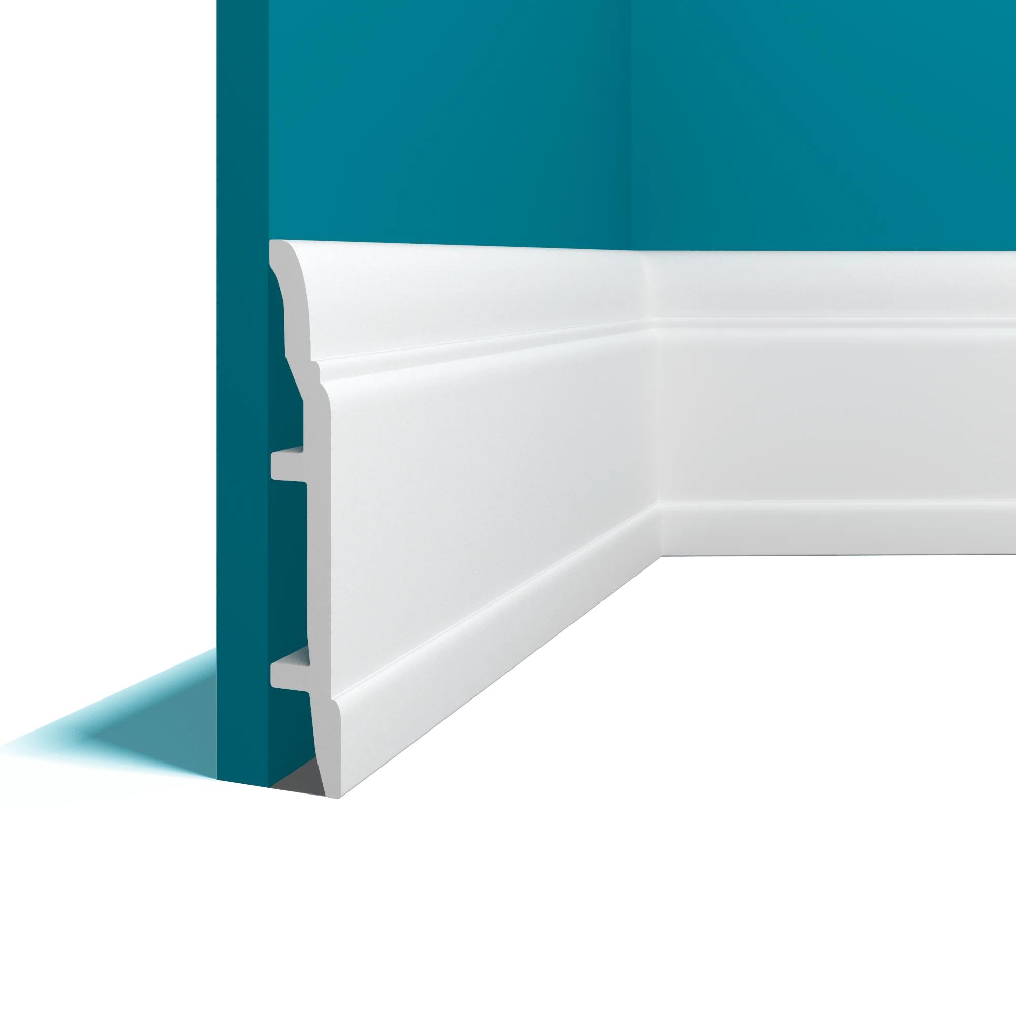 Плинтус из дюрополимера в интерьере