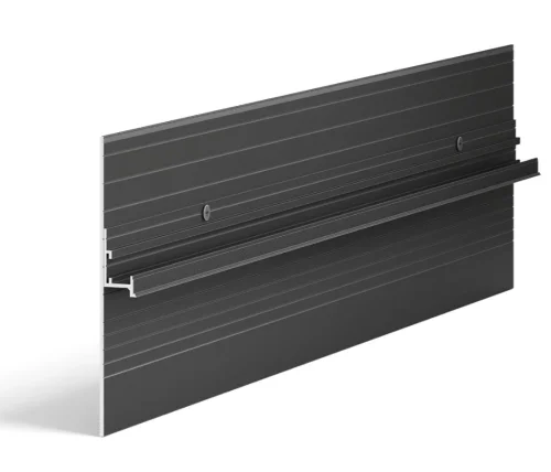 Теневой плинтус регулируемый Laconistiq UNIVERSAL Gips чёрный купить