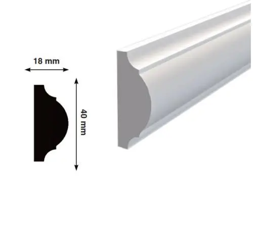 Молдинг из полистирола HiWOOD D40 цена