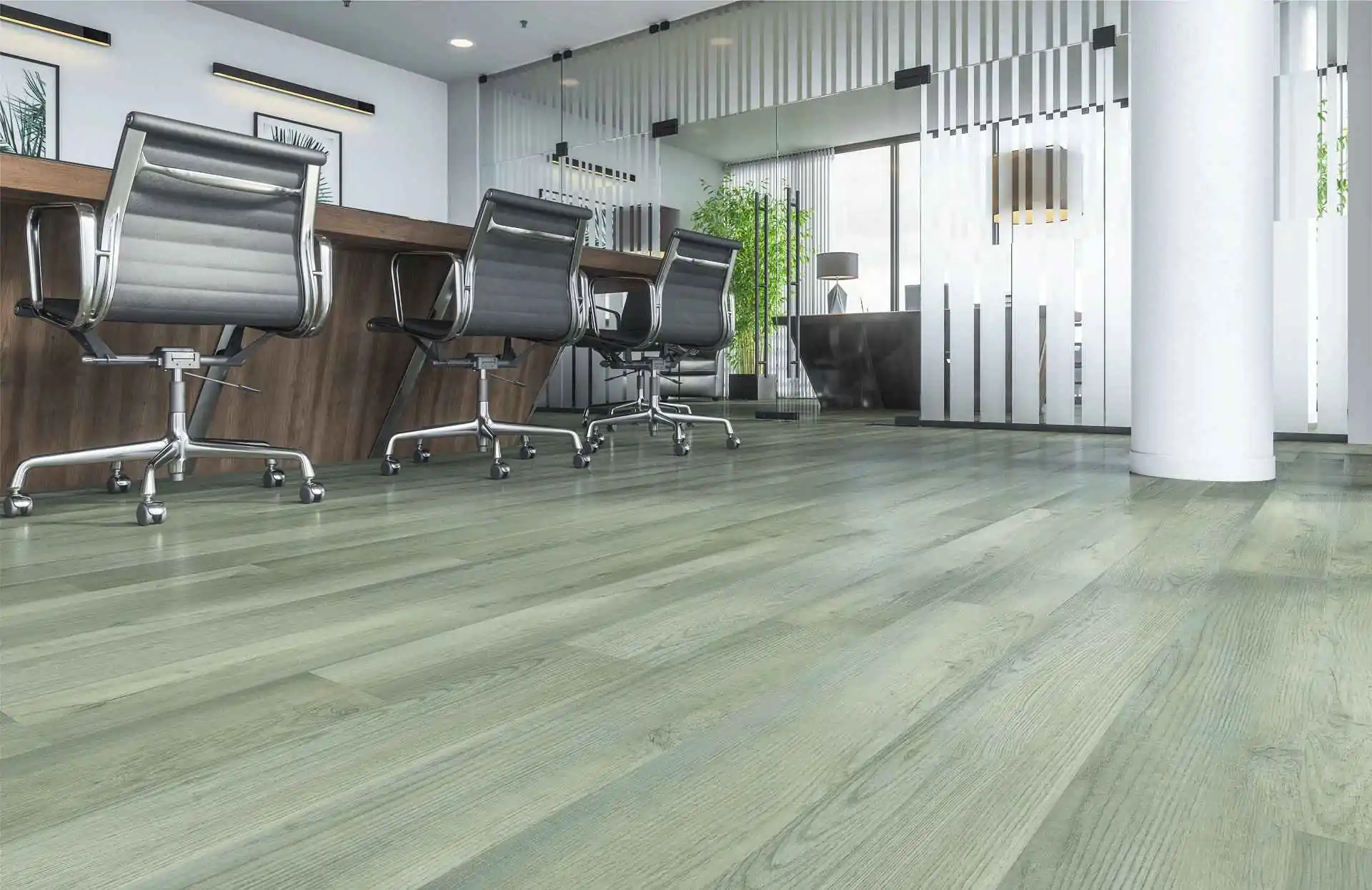 Кварцевый ламинат Home Expert Natural 61W930 Дуб Майское утро градиент купить