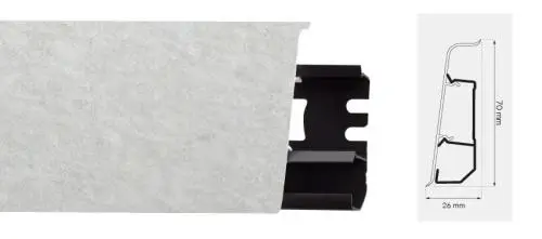 Пластиковый плинтус напольный цена