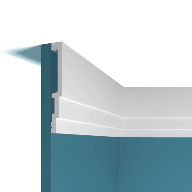 Плинтус из дюрополимера в интерьере