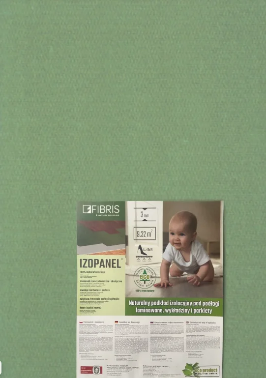Хвойная подложка 3 мм Fibris Izopanel для ламината