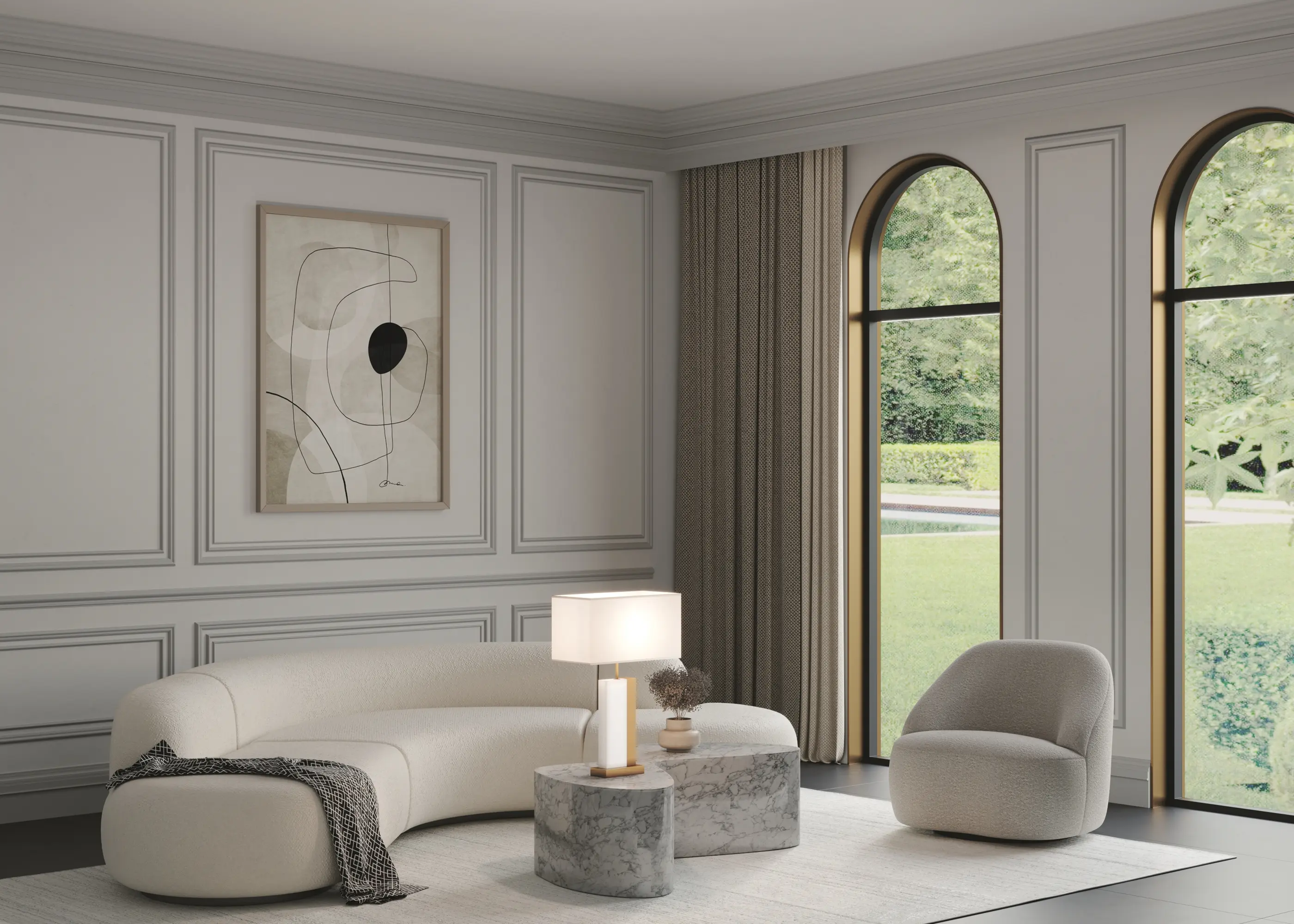 Настольный светильник Maytoni Z031TL-01BS