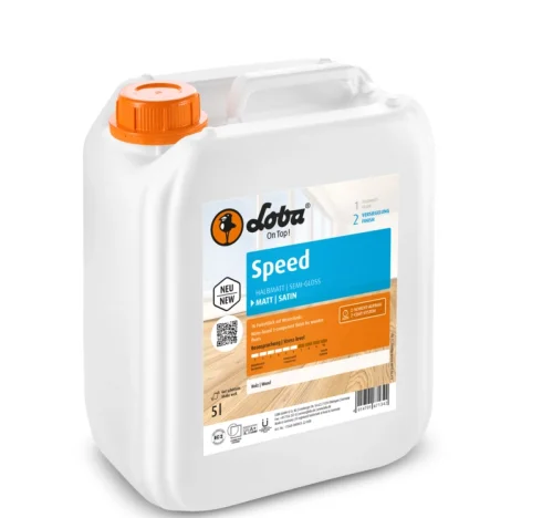 Лак LOBA Speed полуматовый 5 л цена