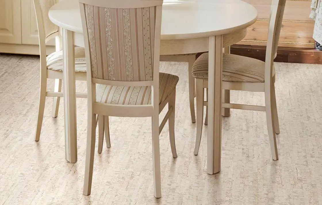 Пробковый пол клеевой 6 mm Corkstyle Linea White купить