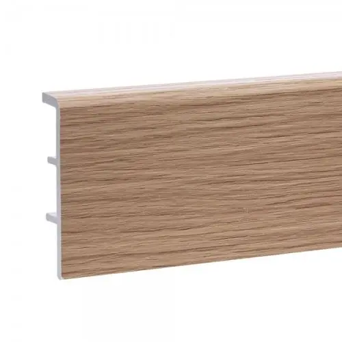 Пластиковый плинтус напольный цена