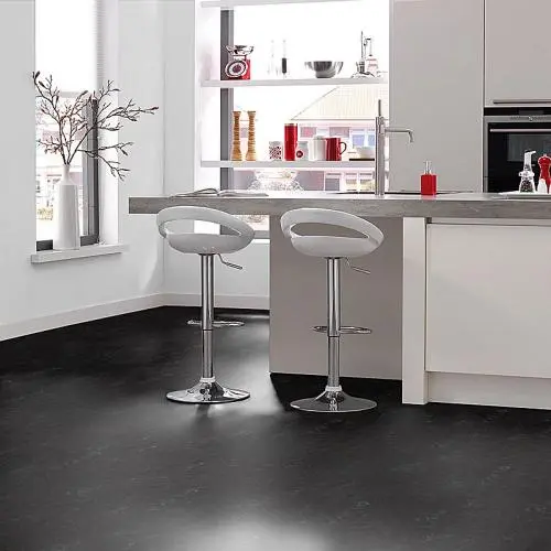 Мармолеум замковый Forbo Marmoleum Click Square 300*300 333209 Raven купить в Москве