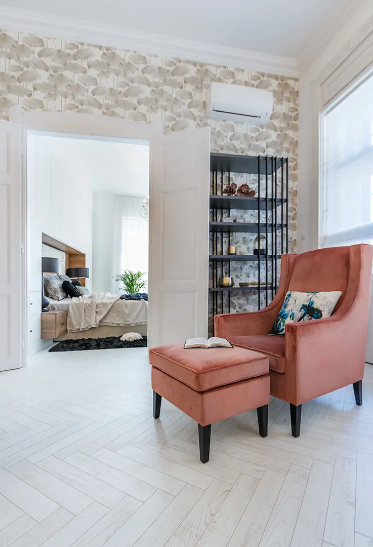 Ламинат Berry Alloc Chateau Chestnut White B6201 в квартире