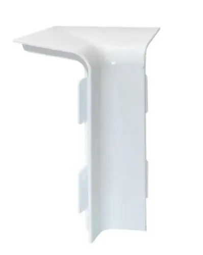 Угол внутренний к плинтусу из вспененного ПВХ Aqua 37 (2 шт) Белый купить