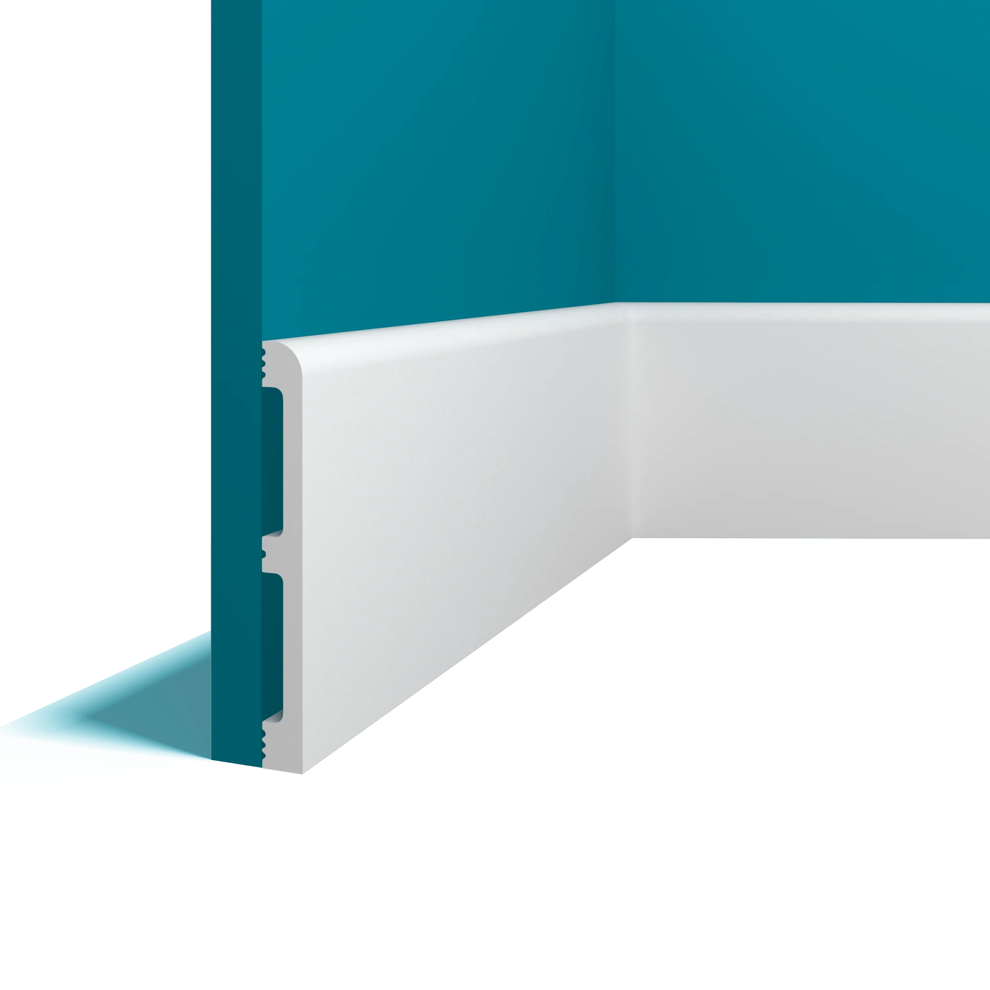 Плинтус из дюрополимера в интерьере