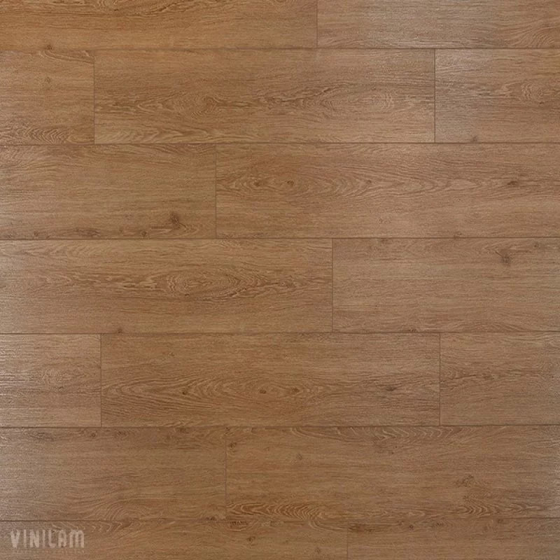 VINILAM Гибрид+пробка 10-080V Дуб Мейс с фаской для ванной комнаты