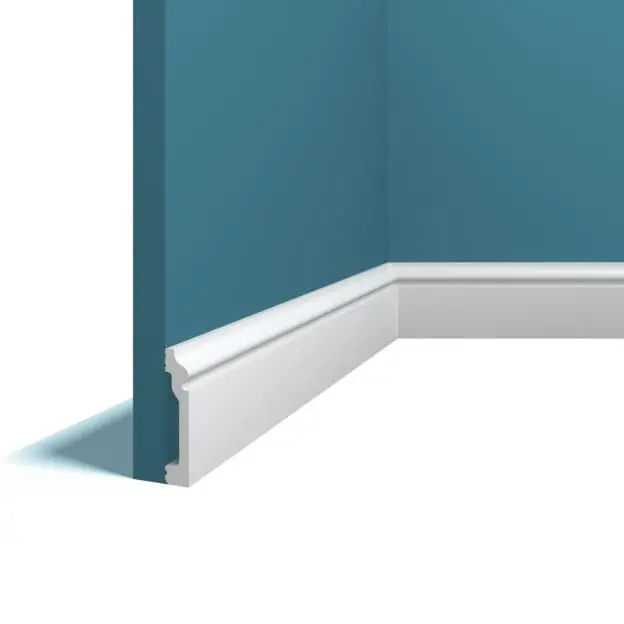 Плинтус из дюрополимера в интерьере