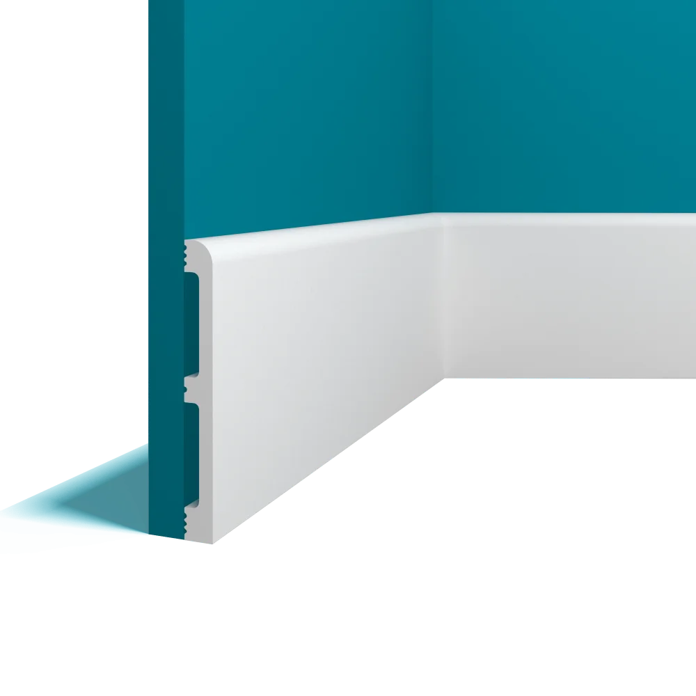 Плинтус из дюрополимера в интерьере