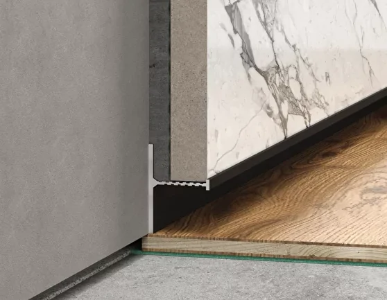 Теневой плинтус Laconistiq для парящих стен в Москве