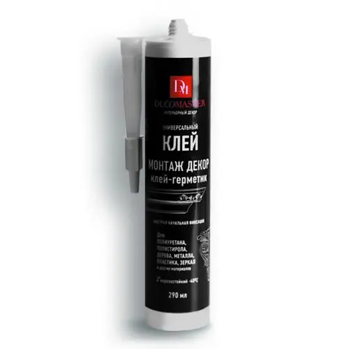 Клей-герметик Decomaster Монтаж-Декор цена