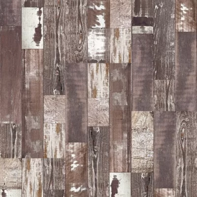 Пробковый пол с дизайном под дерево