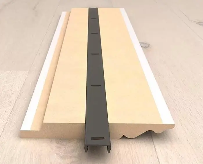 Монтажная планка ПВХ для плинтуса МДФ Cosca Dekor купить