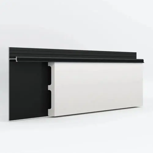 Вставка для скрытого плинтуса Laconistiq из ударопрочного полимера 80 мм цена