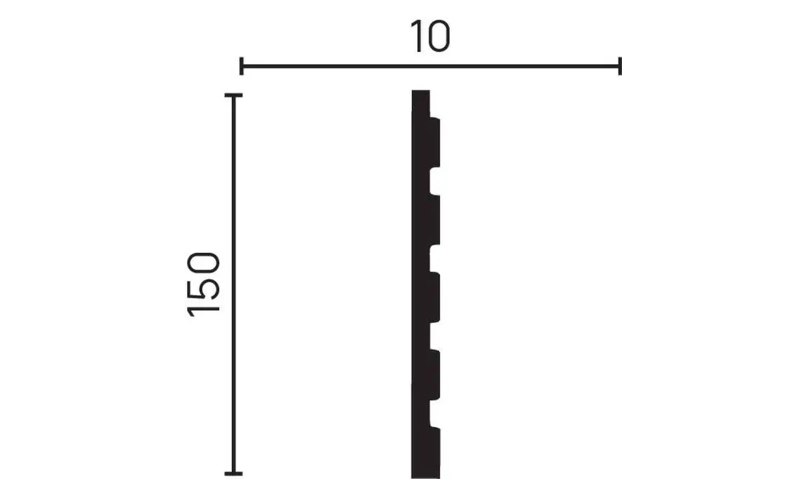 Стеновая панель Decor Dizayn DD904 2 м в интерьере