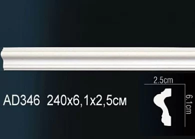 Молдинг из полиуретана Perfect AD346 цена