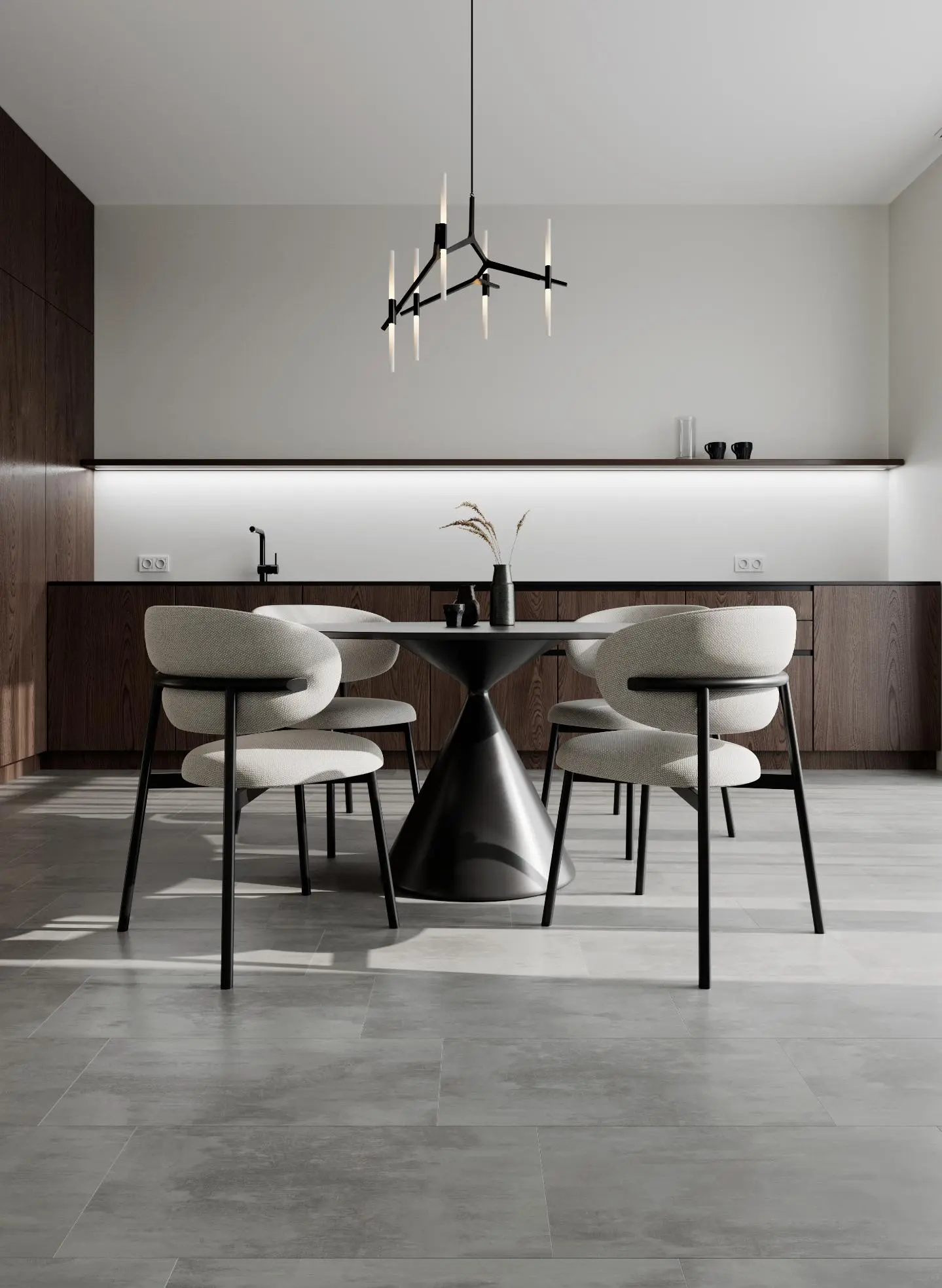 Кварцвиниловая плитка Fargo Stone LVT Бетон Лофт 48143-05 купить