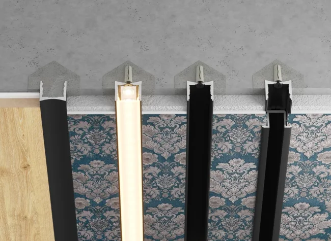 Инструкция по установке теневой рейки Laconistiq