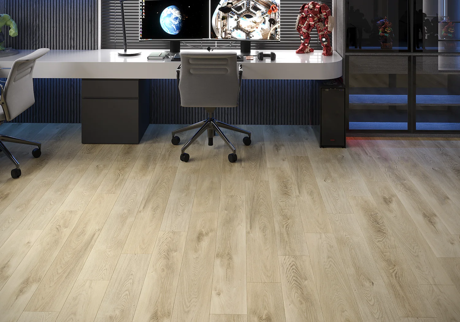 Кварцвиниловая плитка Art Tile Premium 153-2 ATP Дуб Монца купить