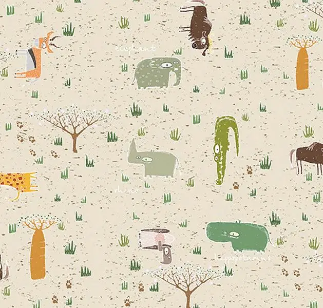 Пробковый пол с дизайном под дерево