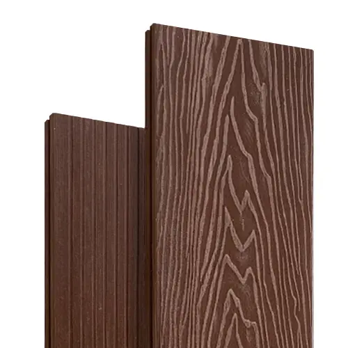 Террасная доска Latitudo Solid 150х21 мм полнотелая Каштан для обустройства участка