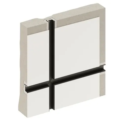 Разделительный профиль Decaro D007 черный алюминий