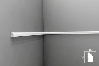 Молдинг Cosca М004 (M4) экополимер 29х16 мм цена